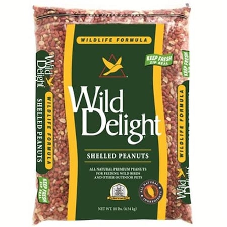 Wild Delight Wild Delight WD380050 Shelled Peanuts 10 lbs + Freight WD380050